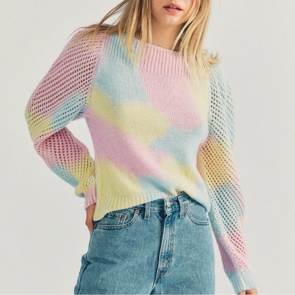 NWT LoveShackFancy Rosie Rainbow Fairty Tale Sweater